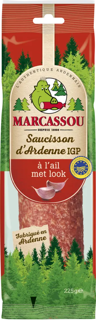 Marcassou Saucisson d'Ardennes ML 225g