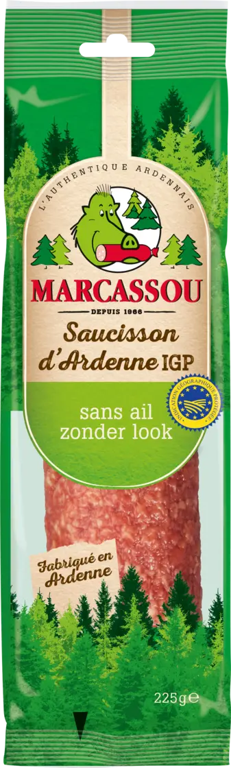 Marcassou Saucisson d'Ardennes ZL 225g