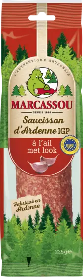 Marcassou Saucisson d'Ardennes ML 225g