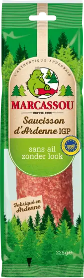 Marcassou Saucisson d'Ardennes ZL 225g